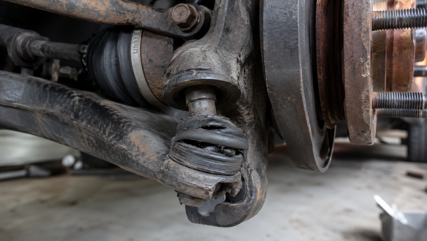 Failed Ball Joints (The Catastrophic Snapping Hazard) Failed Ball Joints (The Catastrophic Snapping Hazard)